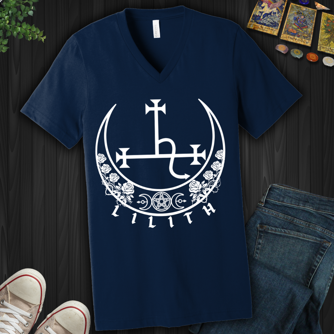 Lilith's Shadow Mark V-Neck Tee