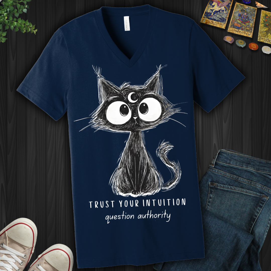 Trust Your Intuition V-Neck Tee