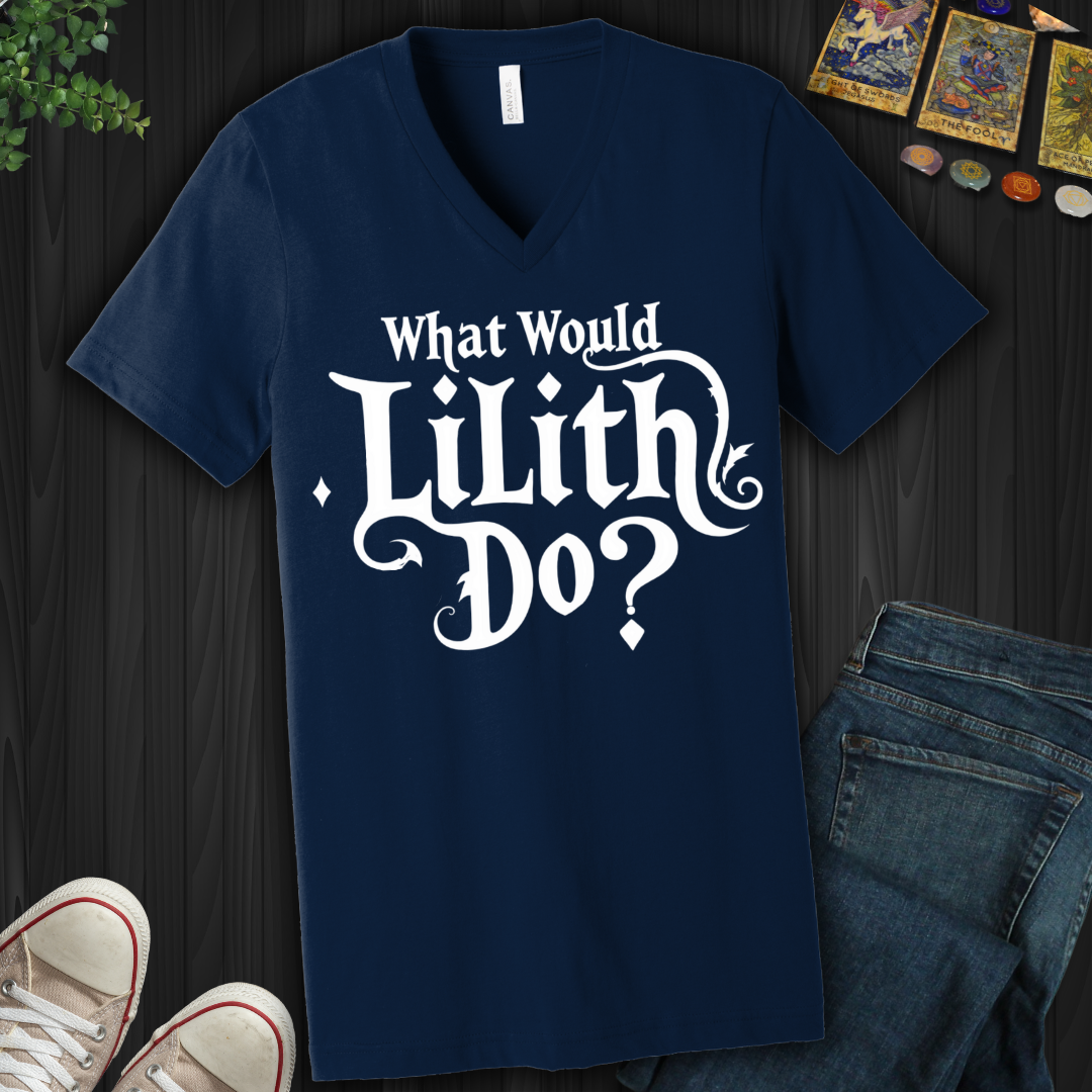 Empowered By Lilith  V-Neck Tee