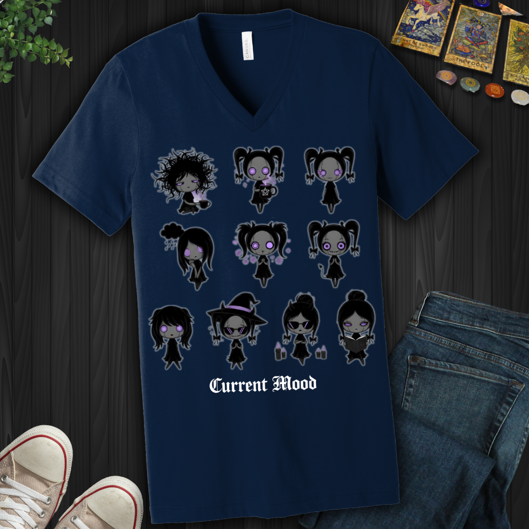 Current Mood: All of the Above V-Neck Tee