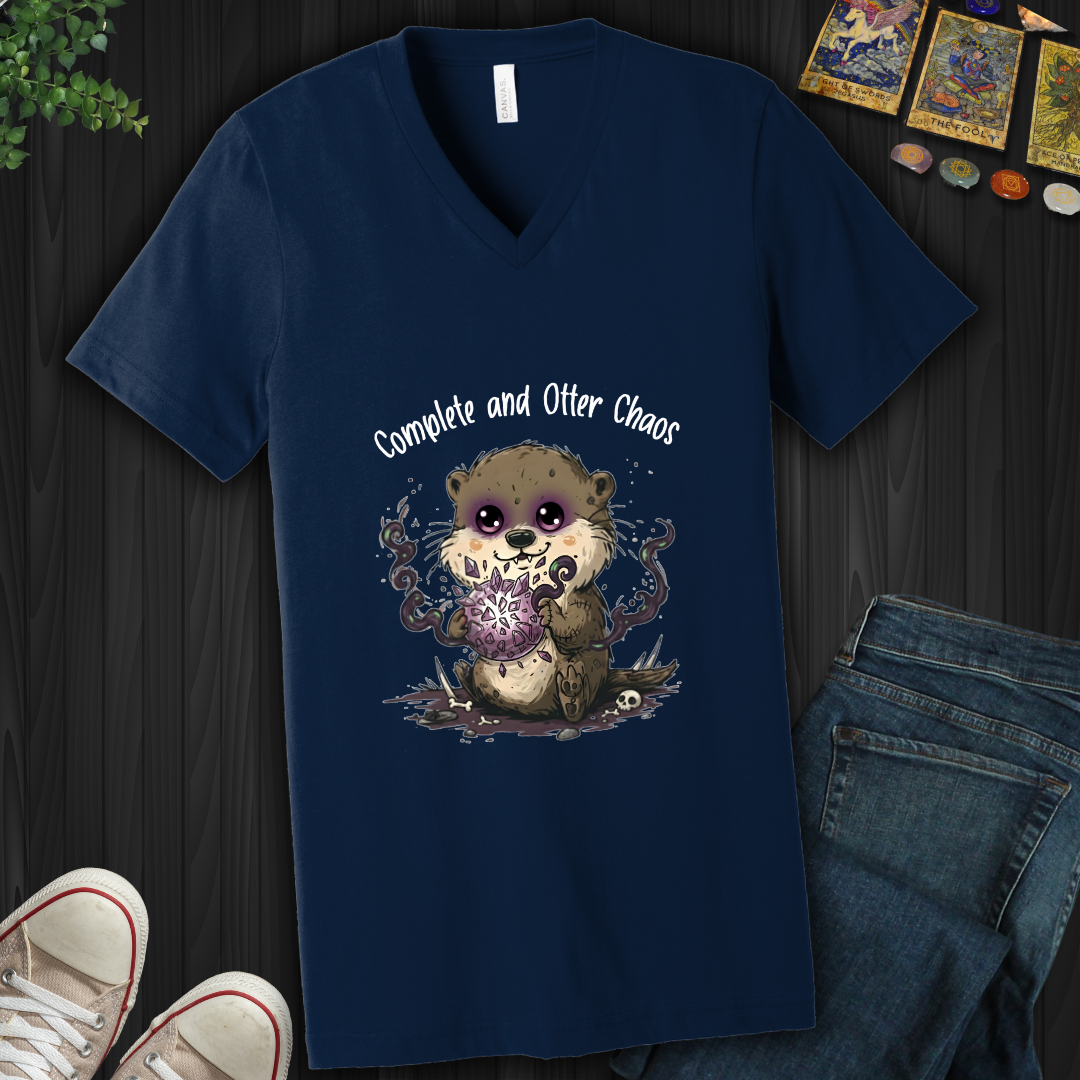 Complete And Otter Chaos V-Neck Tee
