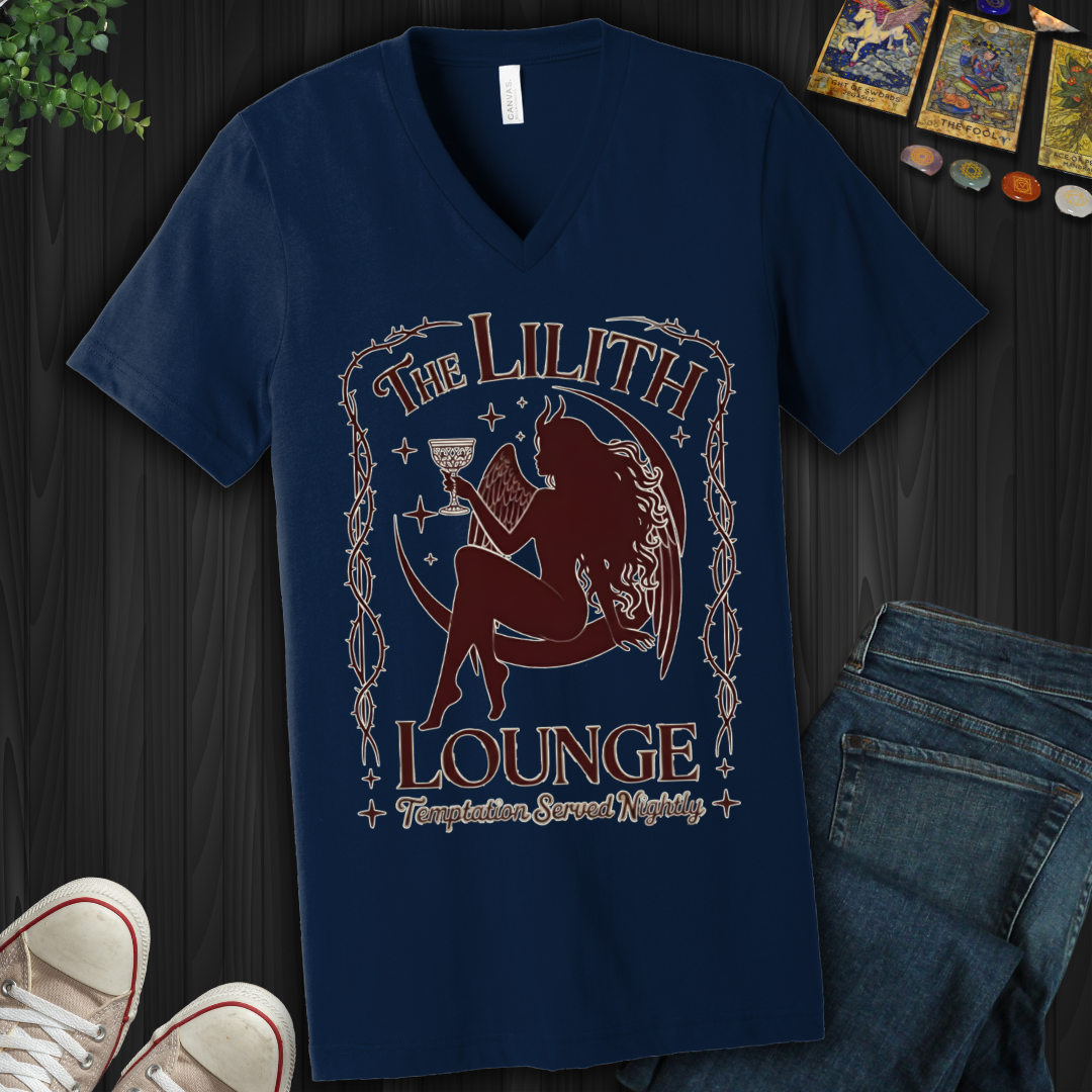 The Lilith Lounge V-Neck Tee