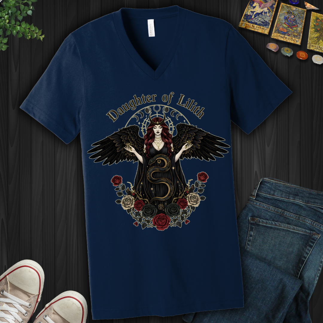 Daughter of Lilith V-Neck Tee