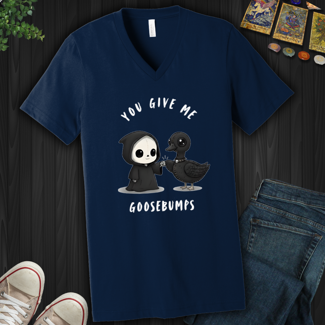 Goosebumps V-Neck Tee