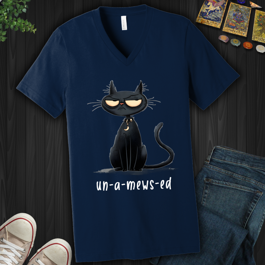 Un-a-mews-ed V-Neck Tee