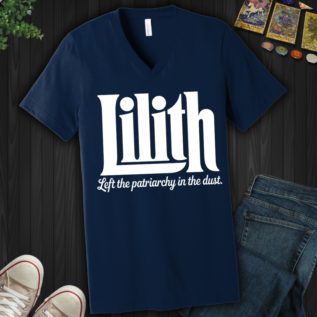 Left The Patriarchy In The Dust V-Neck