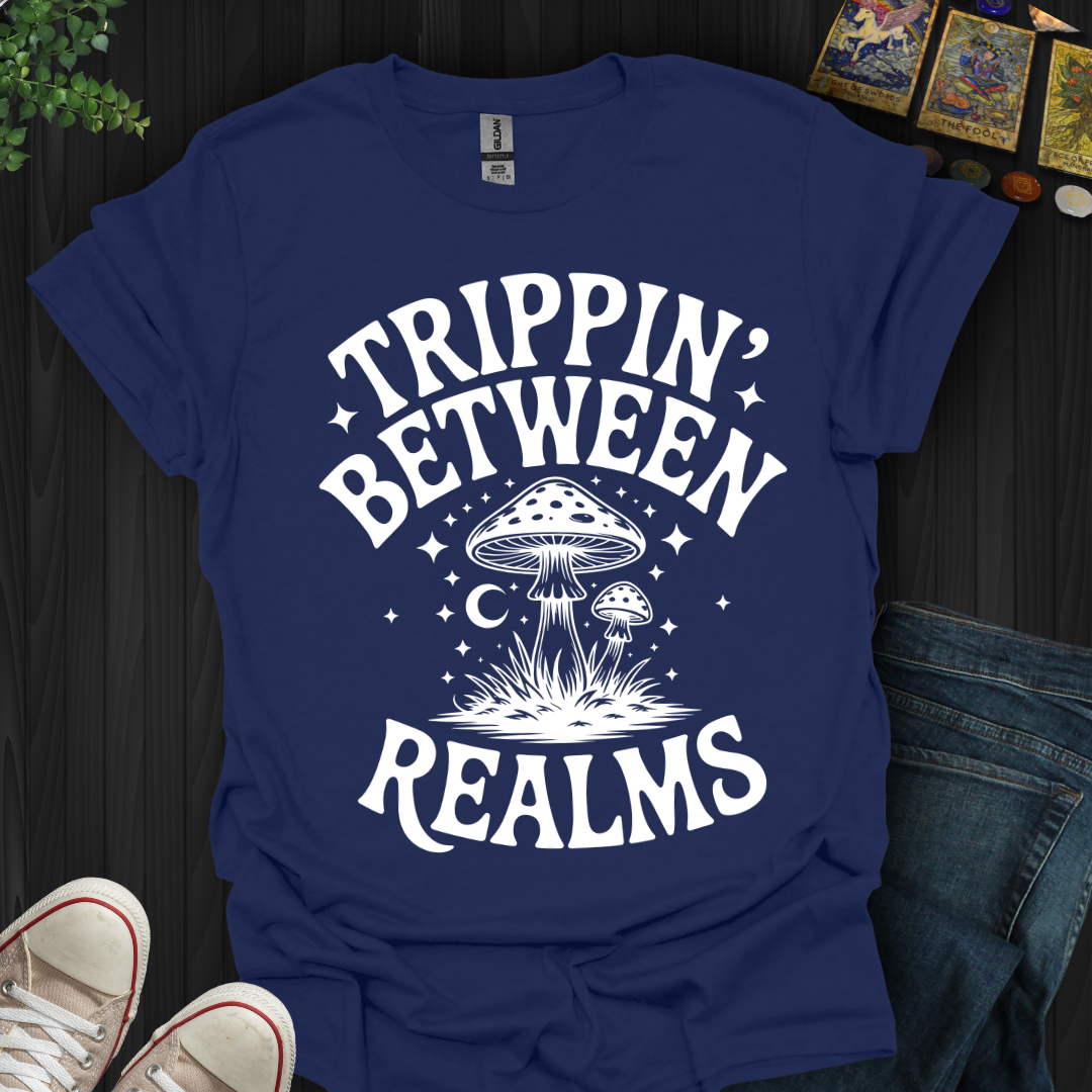 Guided by Mushrooms, Powered by Chaos T-Shirt