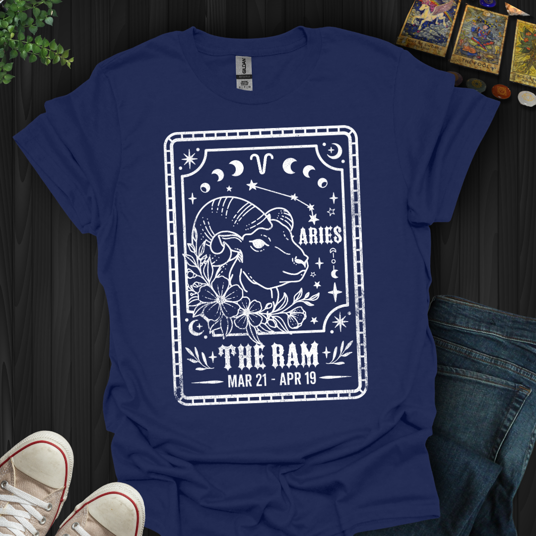 Aries: The Cosmic Firestarter T-Shirt