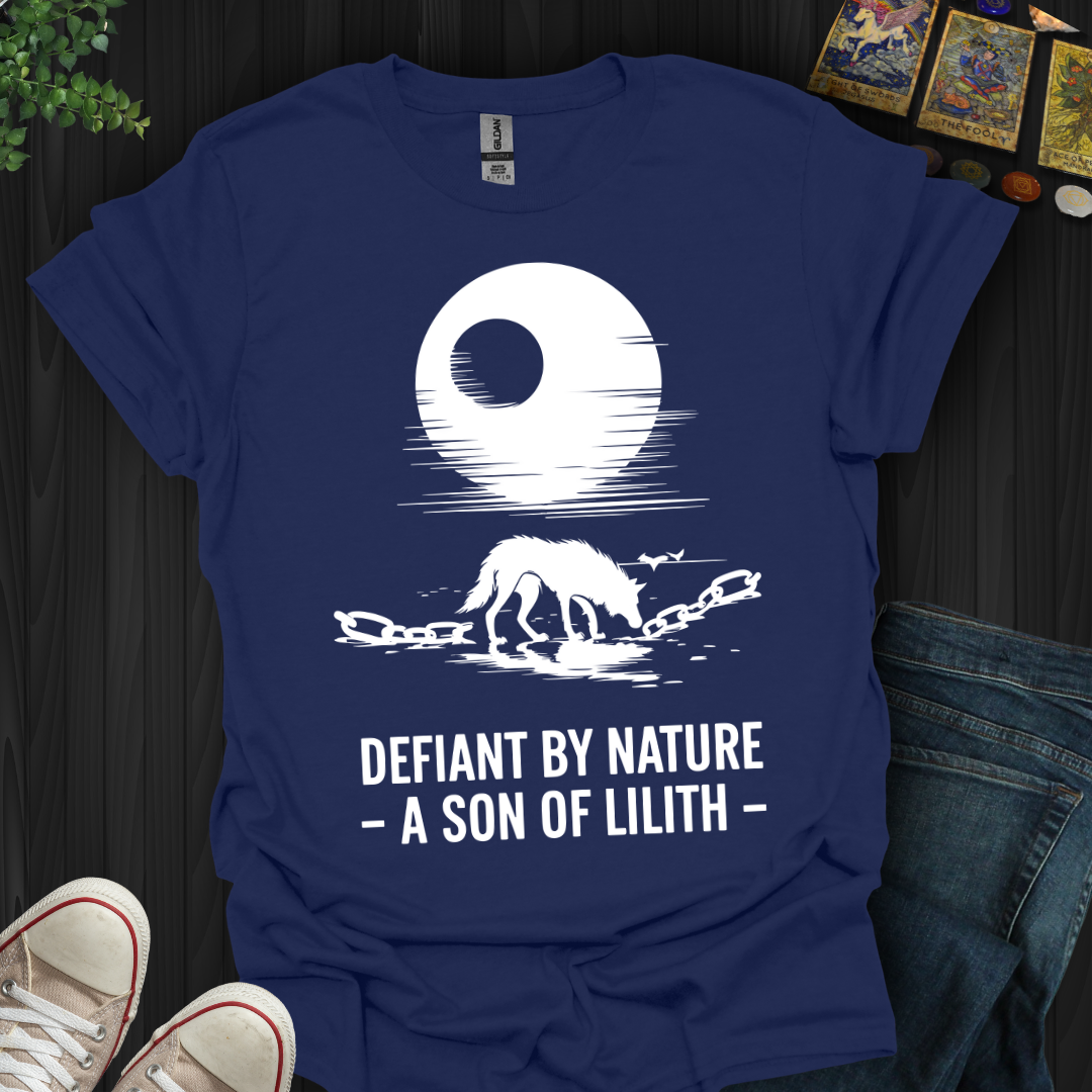 Defiant by Nature – A Son of Lilith T-Shirt