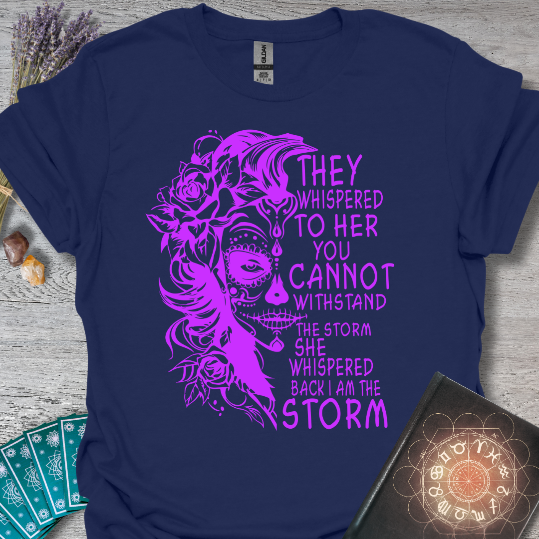 I Am The Storm -(purple)T-Shirt