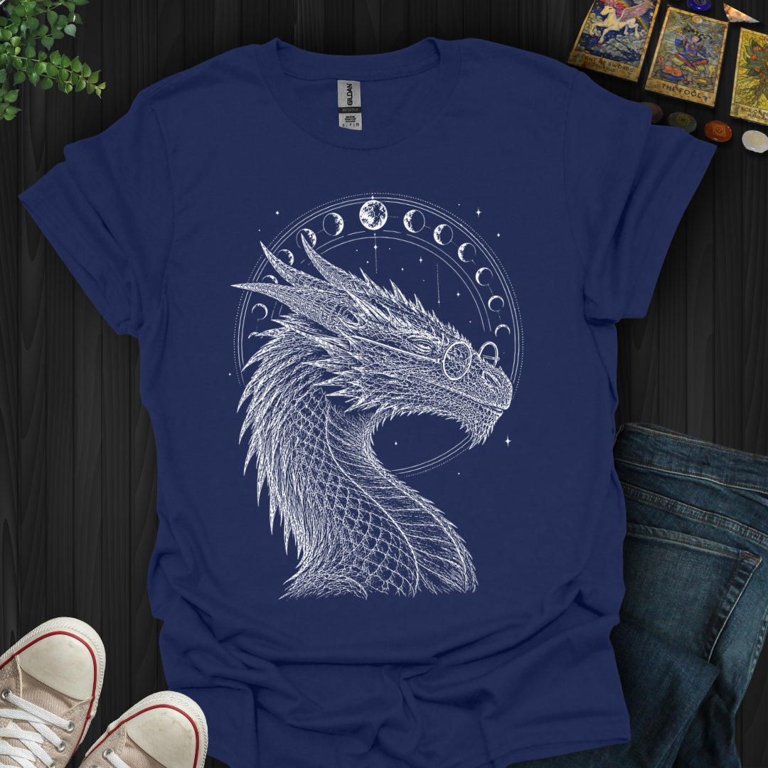 Moon Phase Dragon - T-Shirt