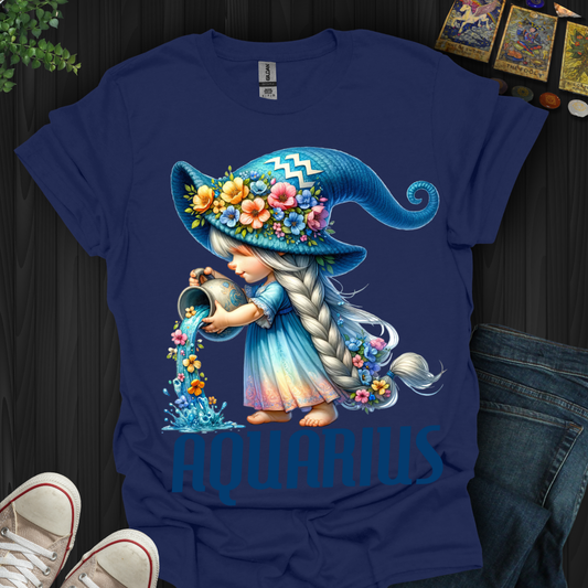 Aquarius Gnome T-Shirt