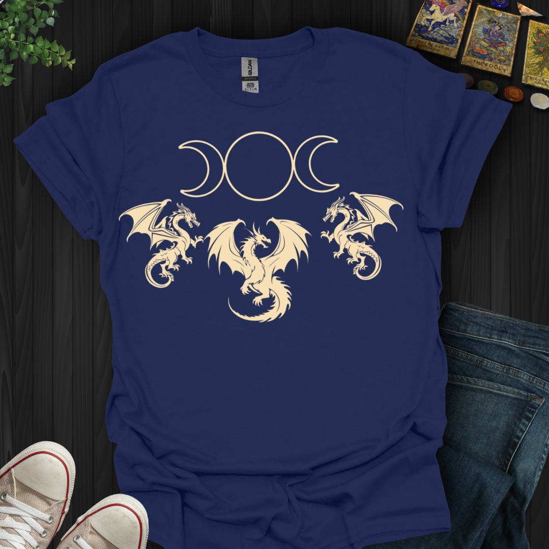Triple Moon Dragon T-Shirt