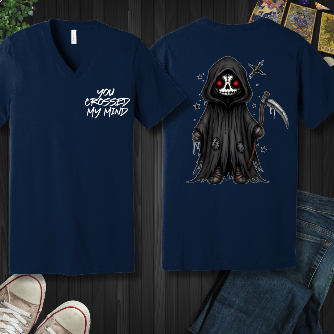 You Crossed My Mind V-Neck Tee