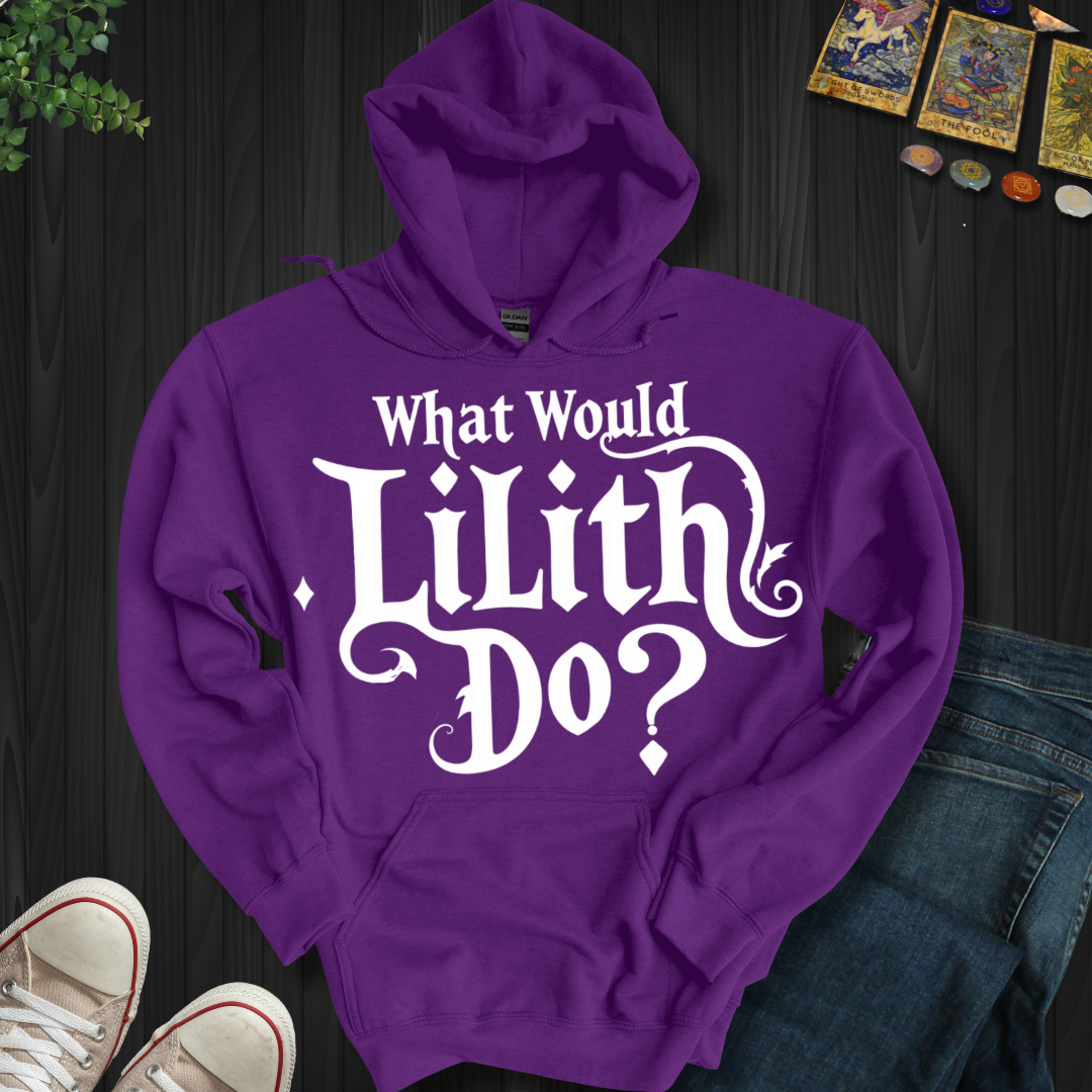 Lilith Empowered: The Original Rebel Hooded Sweatshirt