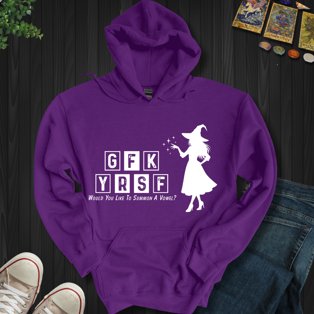 Summon A Vowel Hooded Sweatshirt