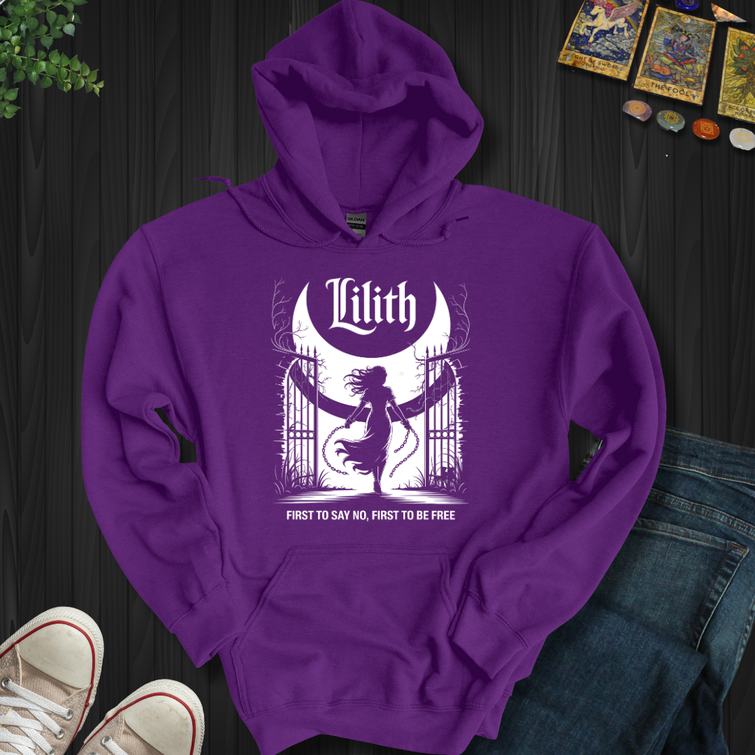 Lilith, First To Say No Hooded Sweatshirt