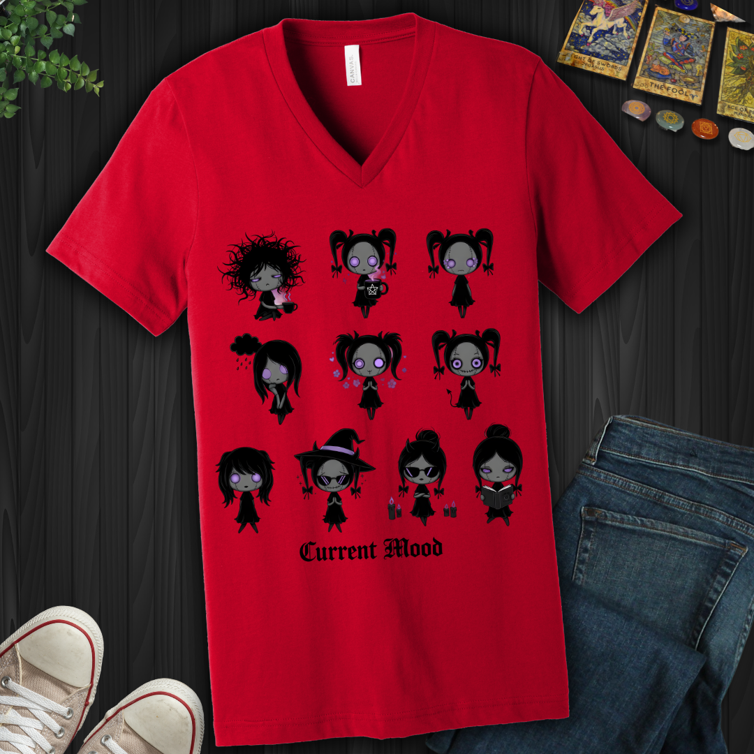 Current Mood: All of the Above V-Neck Tee