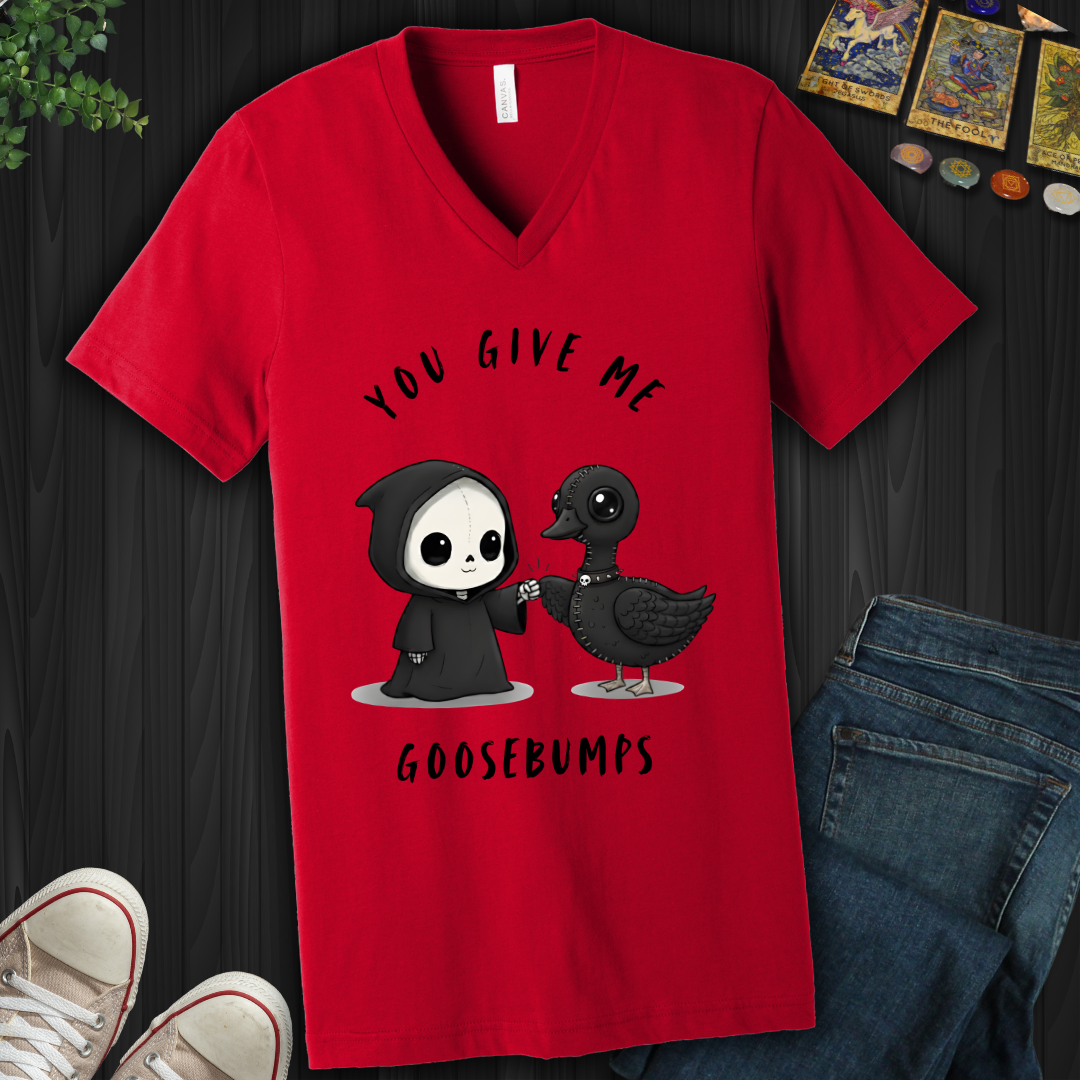 Goosebumps V-Neck Tee