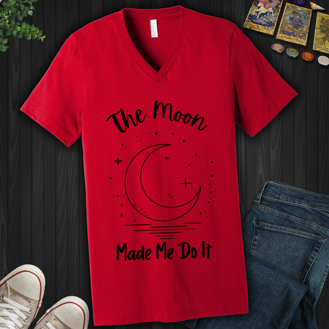 Lunar Excuse  V-Neck Tee
