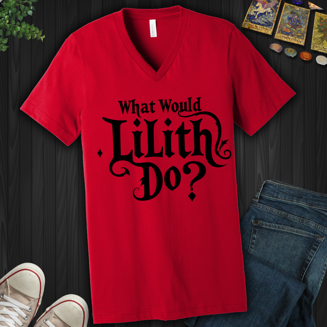 Empowered By Lilith  V-Neck Tee