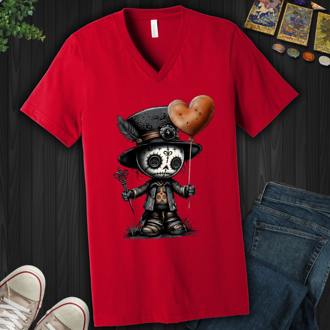Emotionally Attached Voodoo Doll V-Neck Tee