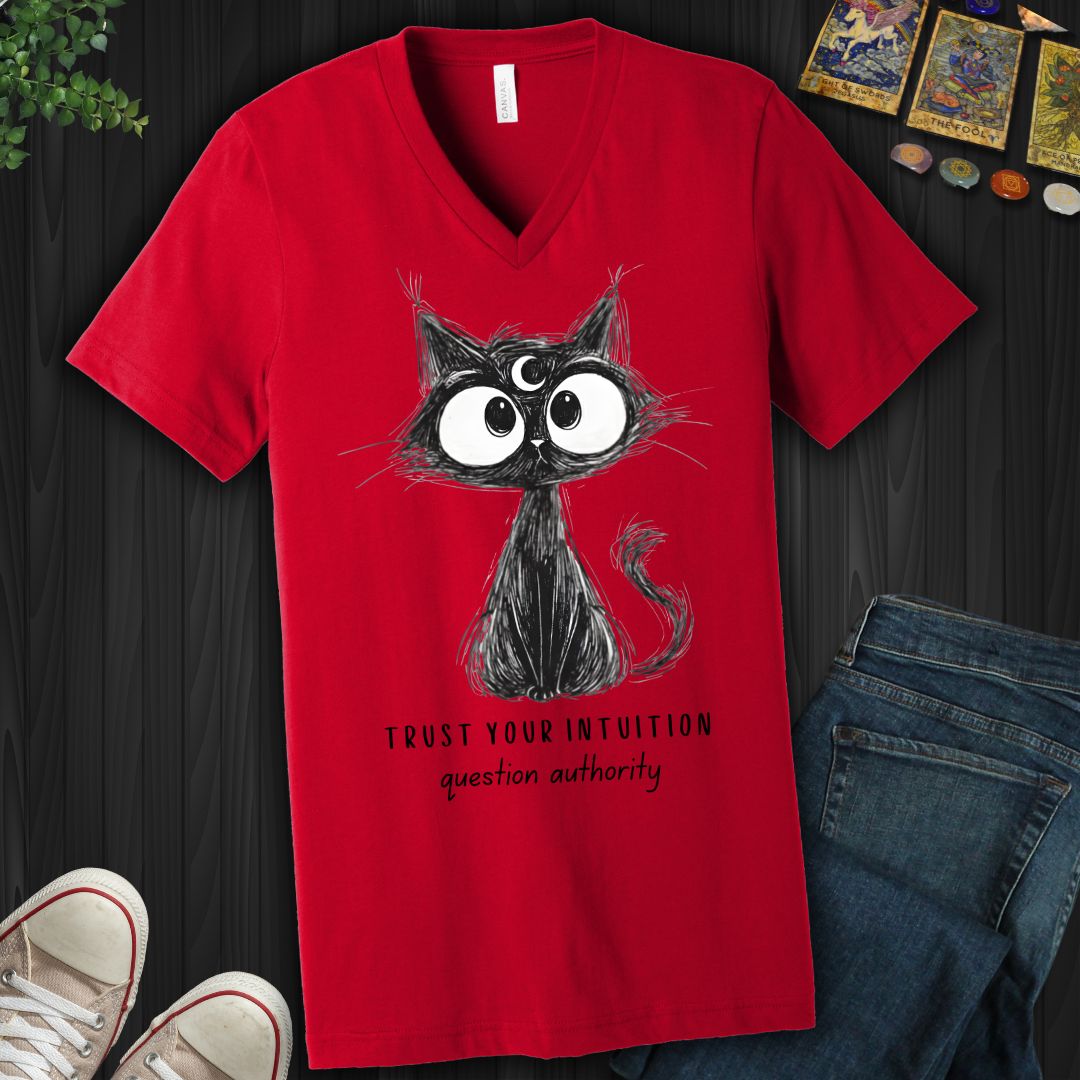 Trust Your Intuition V-Neck Tee