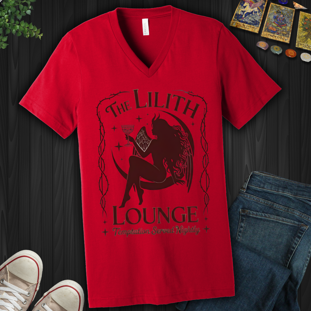 The Lilith Lounge V-Neck Tee