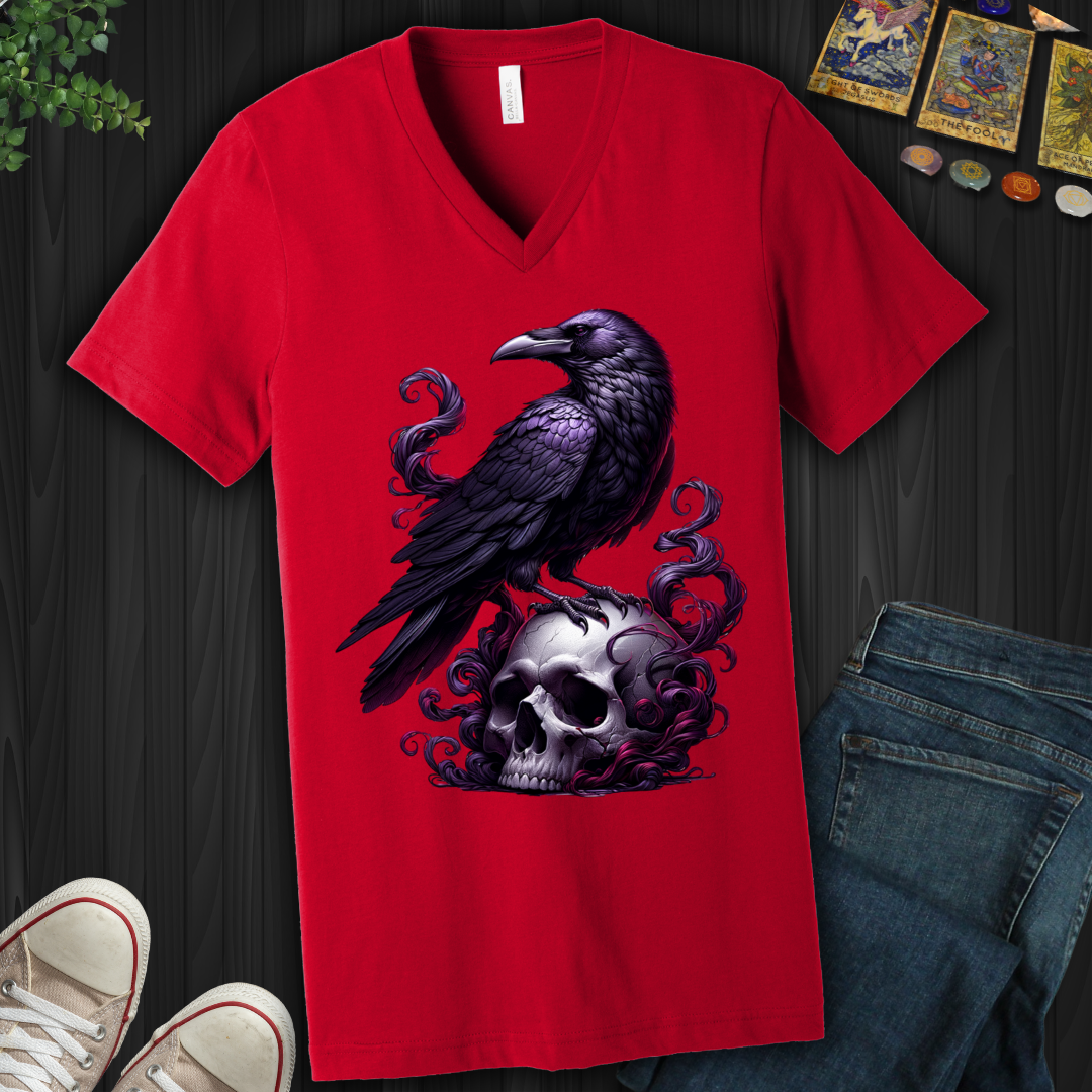Raven's Omen V-Neck Tee