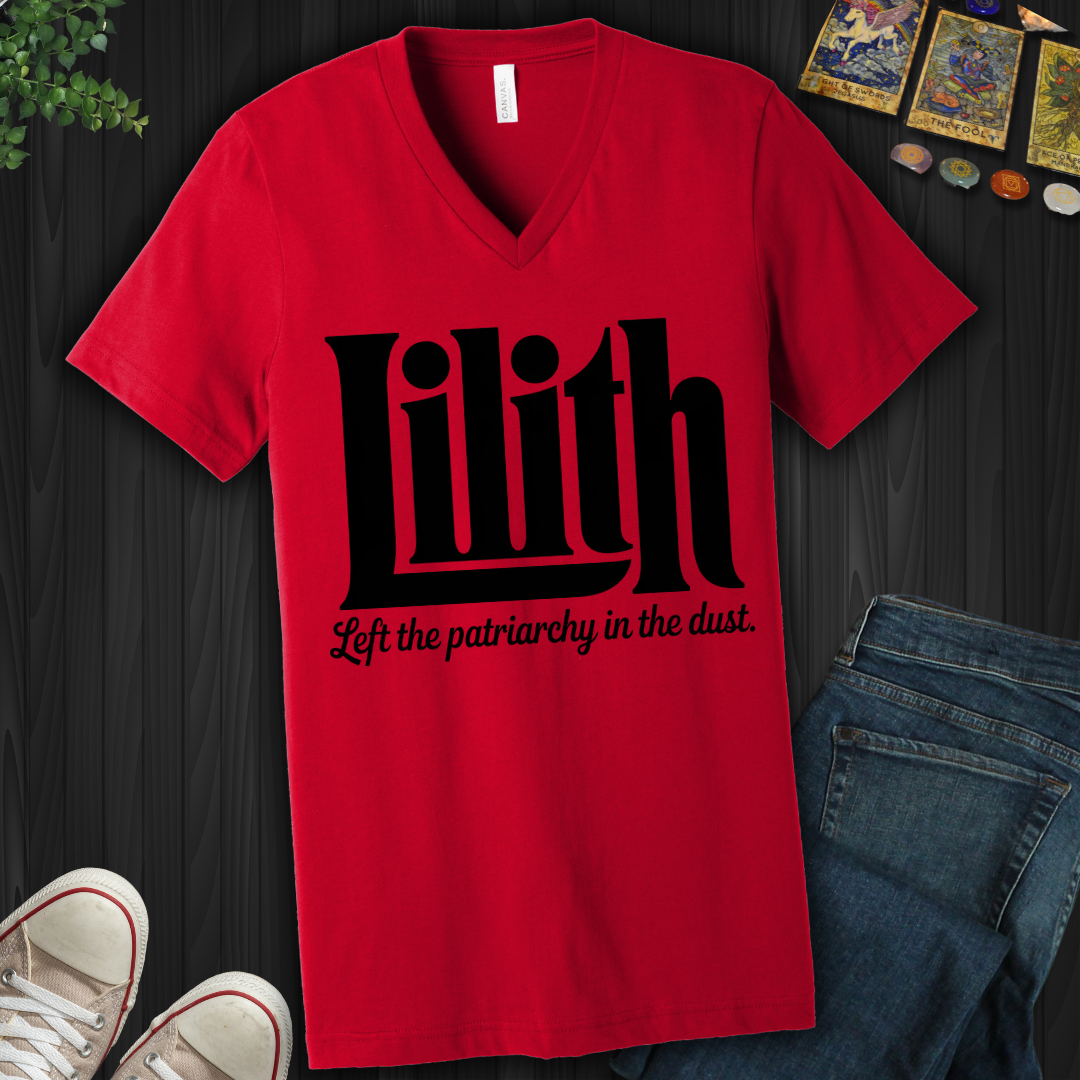 Left The Patriarchy In The Dust V-Neck
