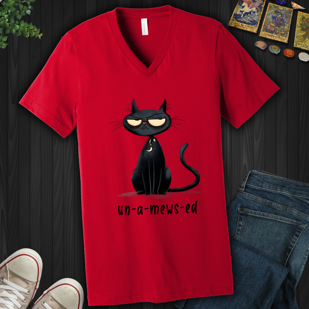 Un-a-mews-ed V-Neck Tee