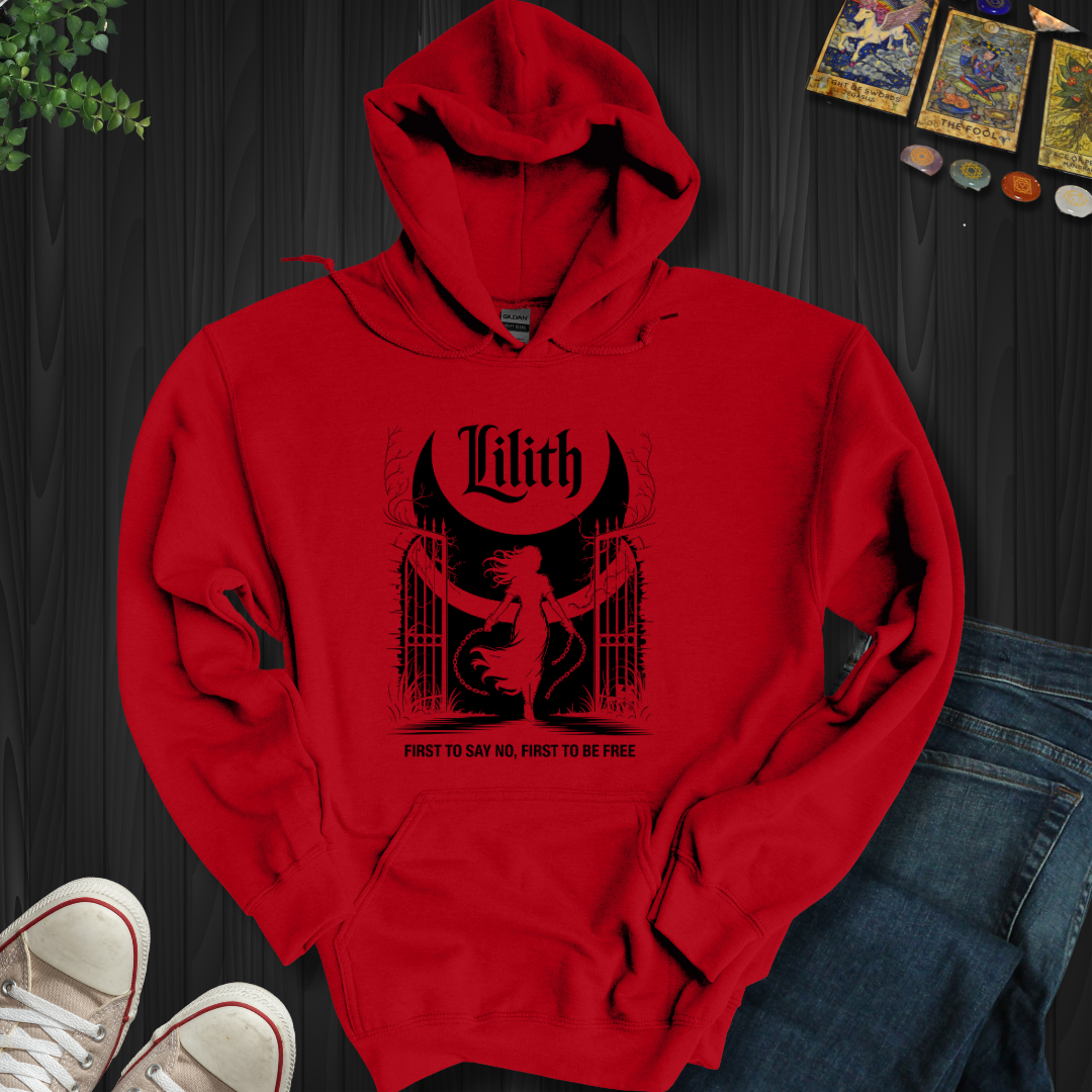 Lilith, First To Say No Hooded Sweatshirt