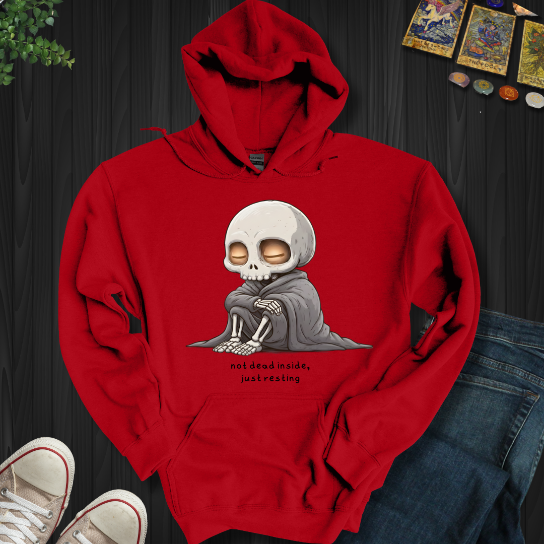 Just Resting Hooded Sweatshirt