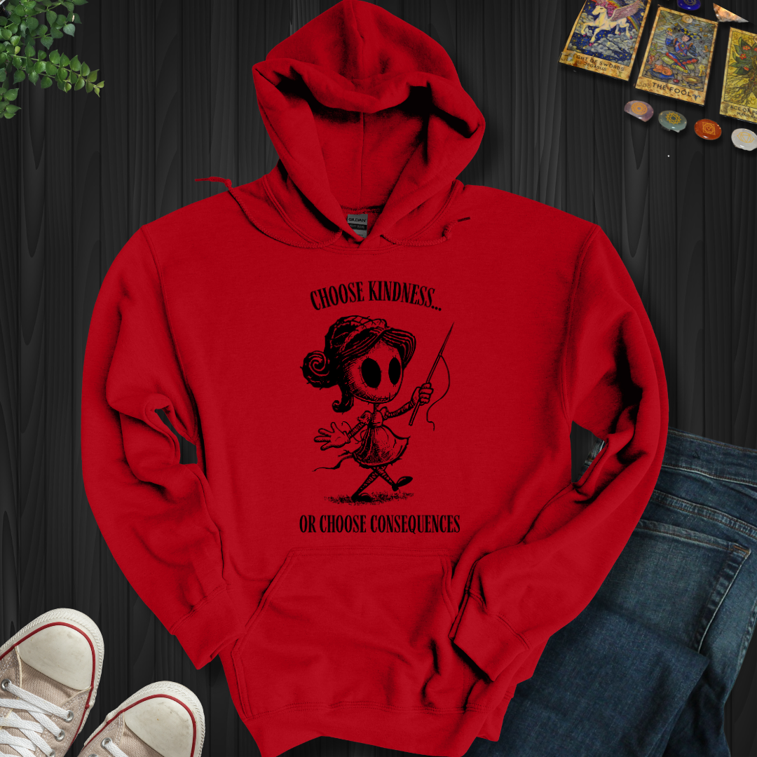 Kindness Or Consequences Hooded Sweatshirt