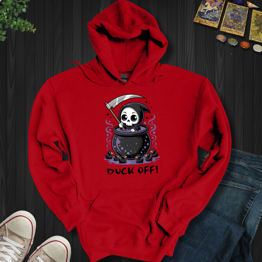Duck Off  Hooded Sweatshirt
