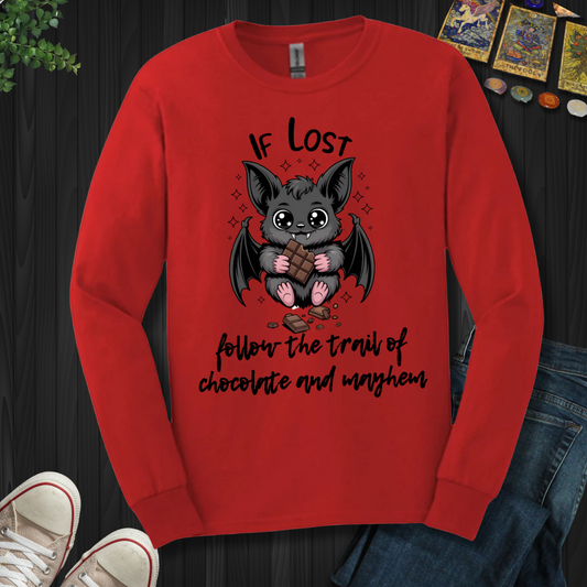 Chocolate and Mayhem Long Sleeve Tee