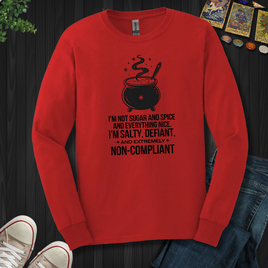 Non-Compliant Long Sleeve Tee