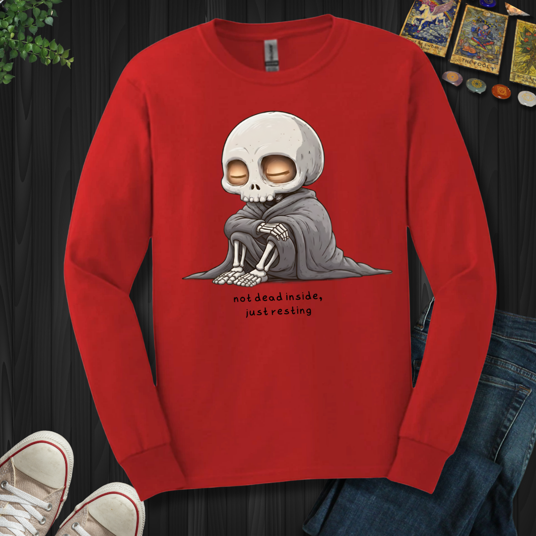 Just Resting  Long Sleeve Tee