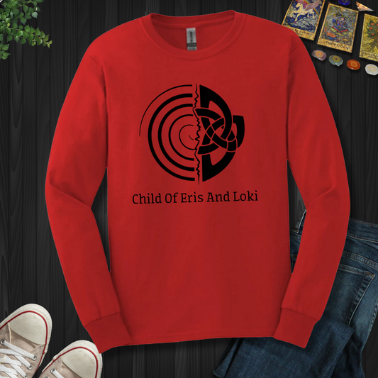 Child Of Eris And Loki Long Sleeve Tee