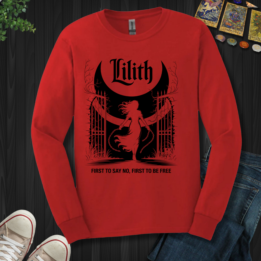 Lilith, First To Say No Long Sleeve Tee