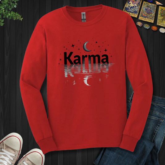 Reflective Karma Long Sleeve Tee