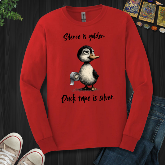 Silence Is Golden Long Sleeve Tee