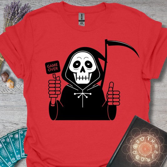 Grim Thumbs Up Game Over T-Shirt