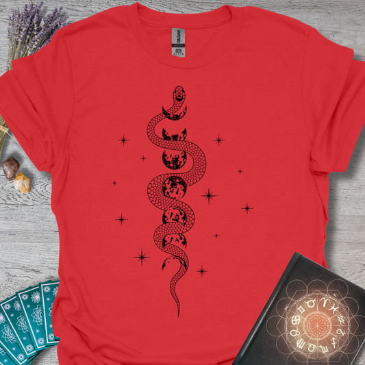 Moon Phase Snake T-Shirt