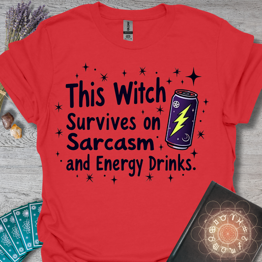 Sarcasm and Energy Witch T-Shirt