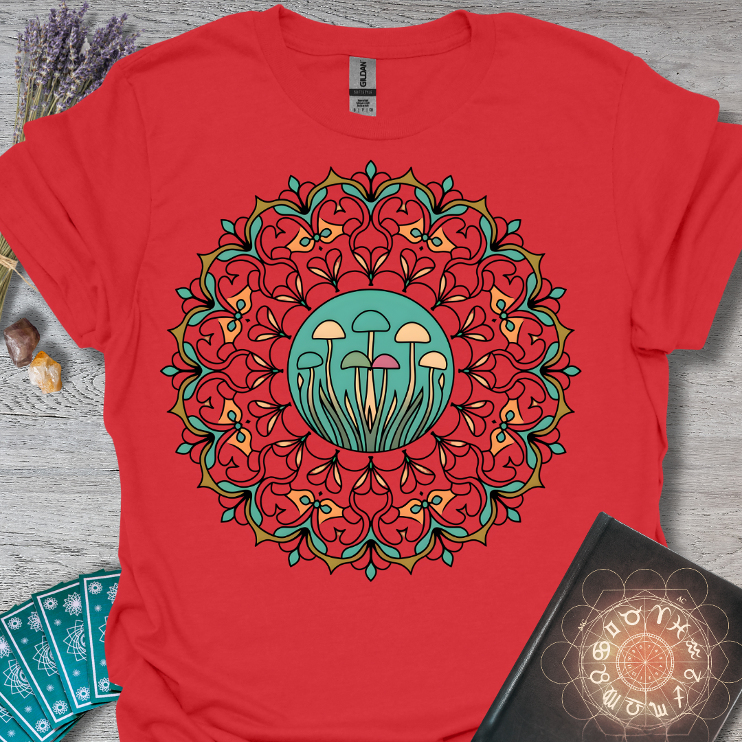Mushroom MandalaT-Shirt