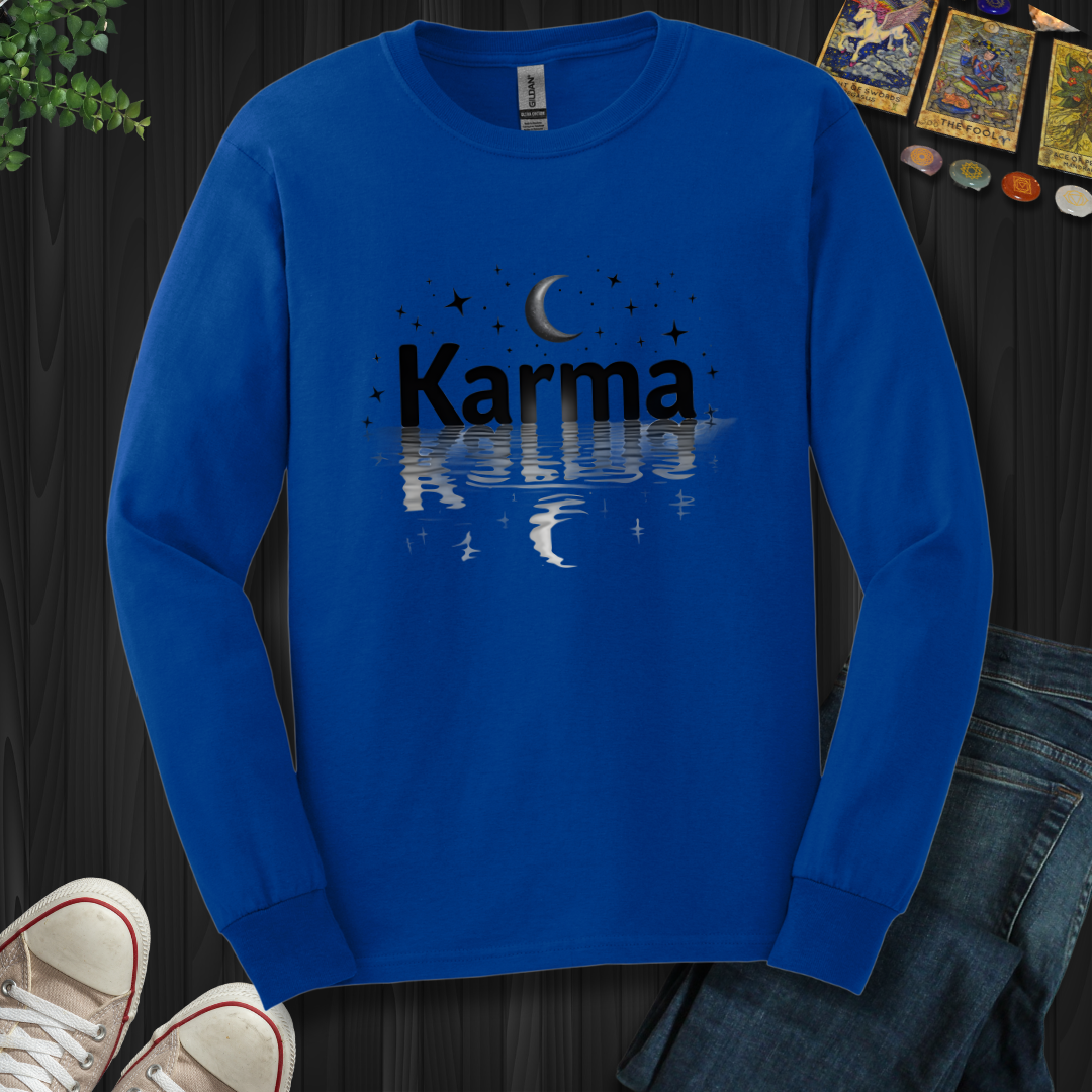 Reflective Karma Long Sleeve Tee