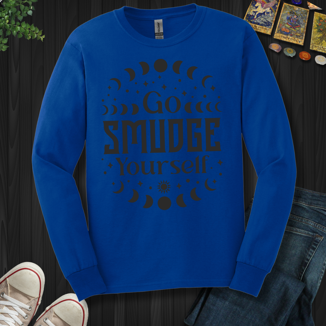 Go Smudge Yourself Long Sleeve Tee