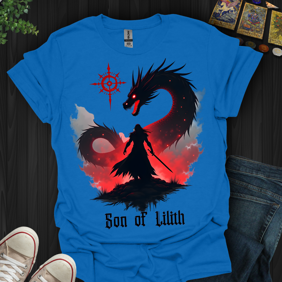 Son of Lilith – Shadowborn Warrior T-Shirt