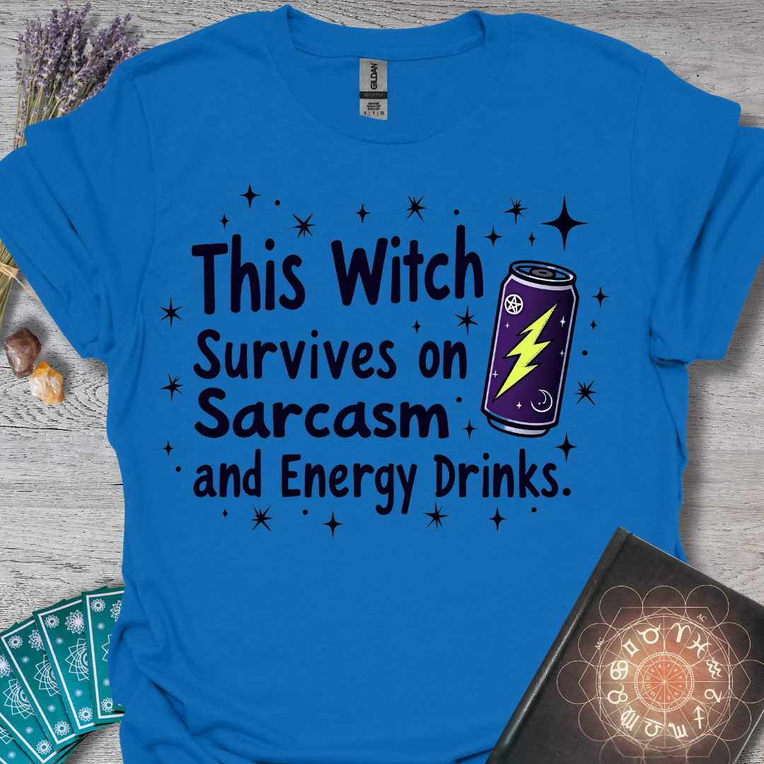 Sarcasm and Energy Witch T-Shirt